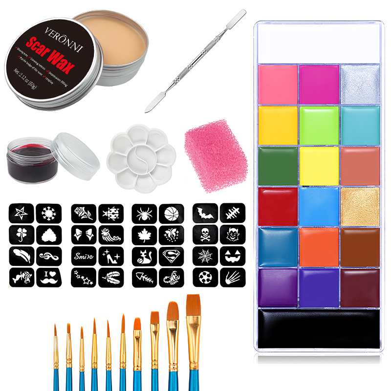 Body Paint Sfx - Sfx Make-Up Kit 20 Kleuren Face