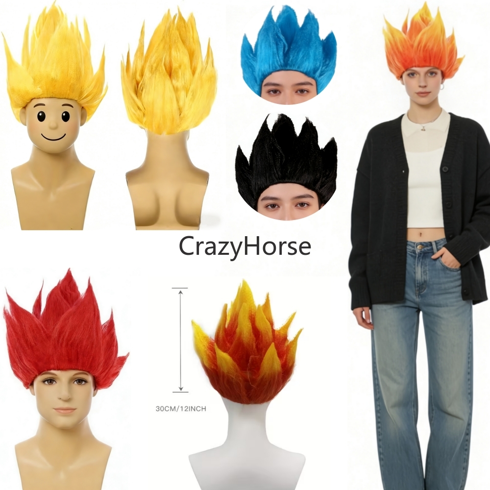 Cosplay Flame Prop - Halloween Volwassenen Heren Z Cosplay Saiyan