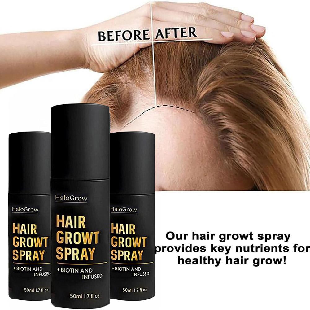 Hair Spray Color - Haar groeispray met gemberolie en biotine,