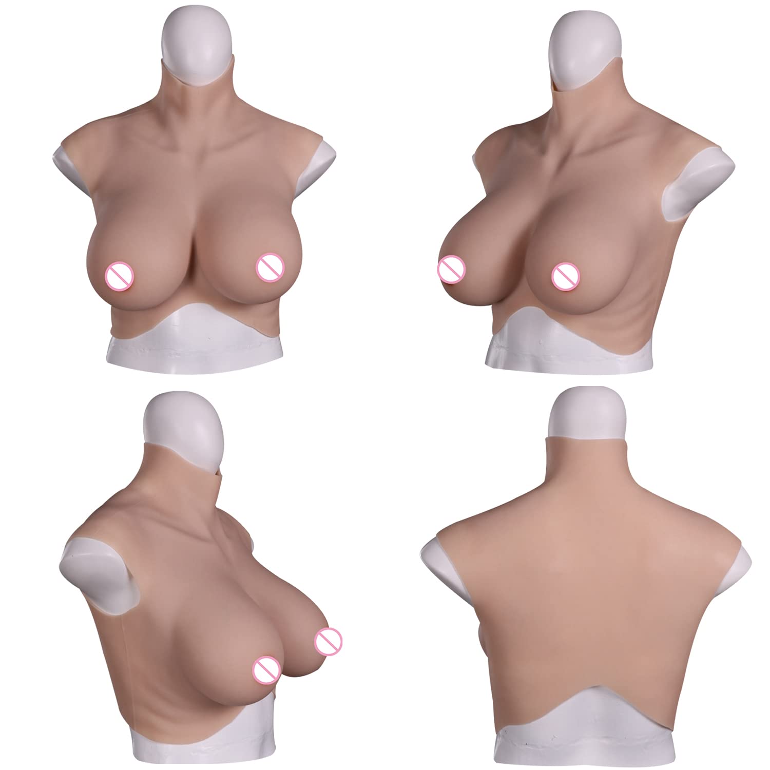 Cosplay Prop Filler - Borstimplantaten Voor Mannen Siliconen Filler Kunstmatige