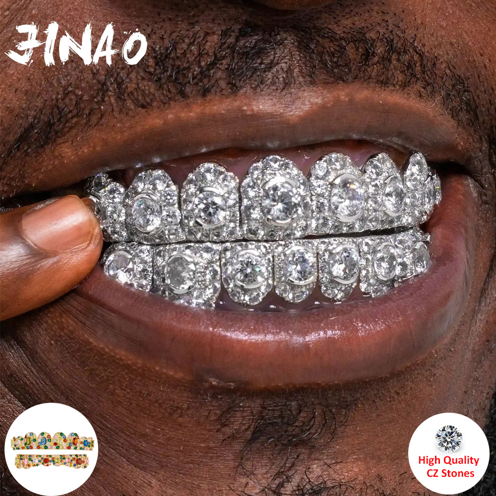 Cosplay Flame Prop - JINAO Hip Hop Volledig Iced Out