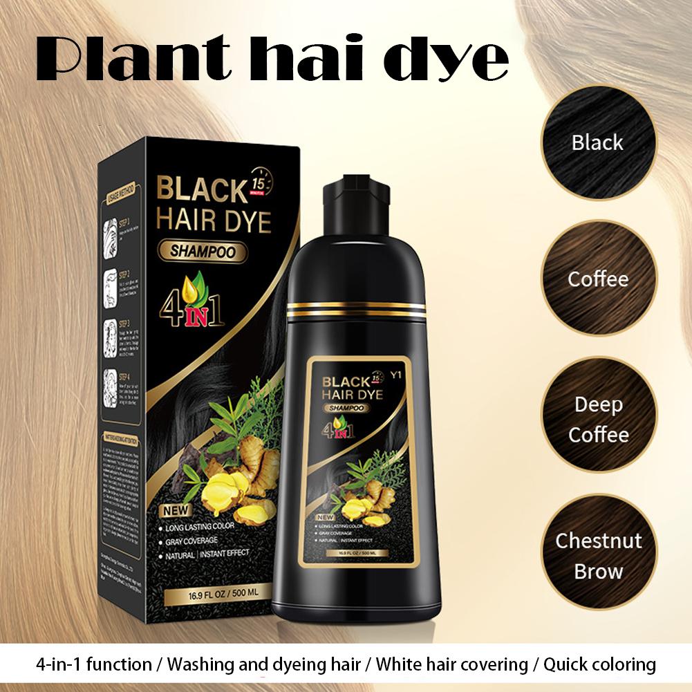 Hair Spray Color - Donkerbruine haarkleuringsshampoo, hydraterende & gezonde haarverzorging
