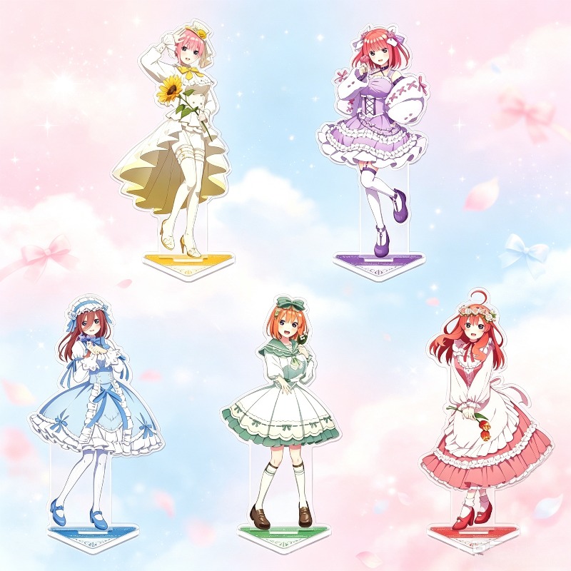 Acrylic Cosplay Prop - The Quintessential Quintuplets Lolita-stijl Acrylstandaard Nakano