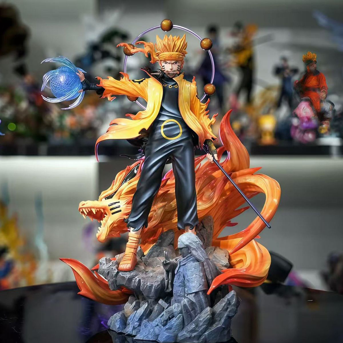 Anime Ninja Figuur Vlam Effect - Cosplay Flame Prop recensie en prijs