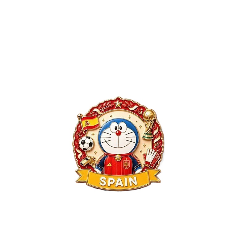 Doraemon World Cup Koelkastmag - Acrylic Cosplay Prop recensie en prijs