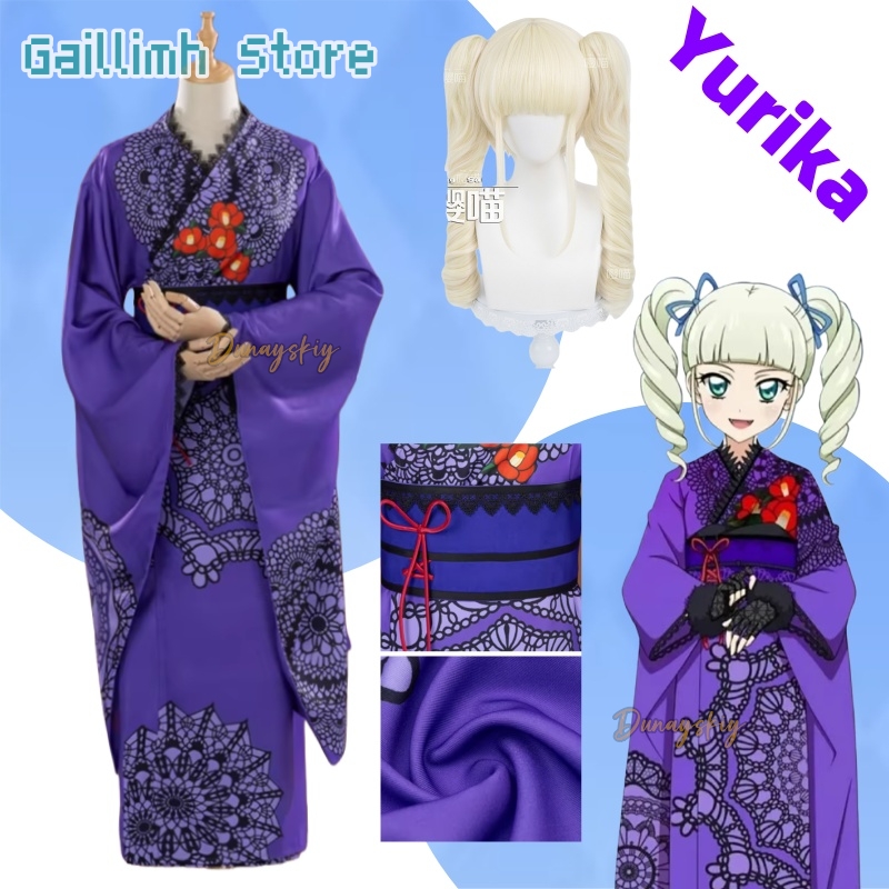 Aikatsu! Yurika Toudou Yukata  - Free Cosplay Prop Patterns recensie en prijs