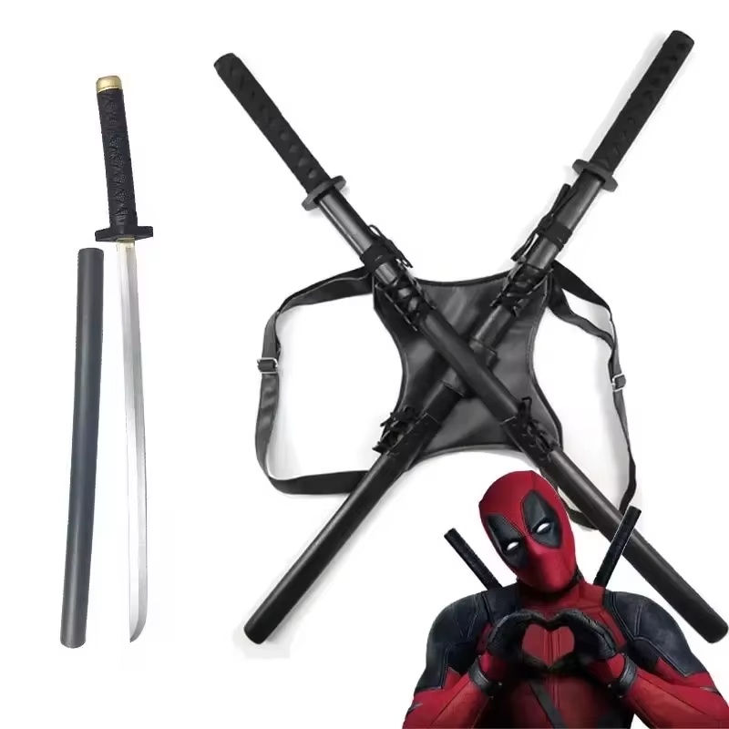 2025 Nieuwe 61 cm Deadpool Kat - Cosplay Prop Katana recensie en prijs