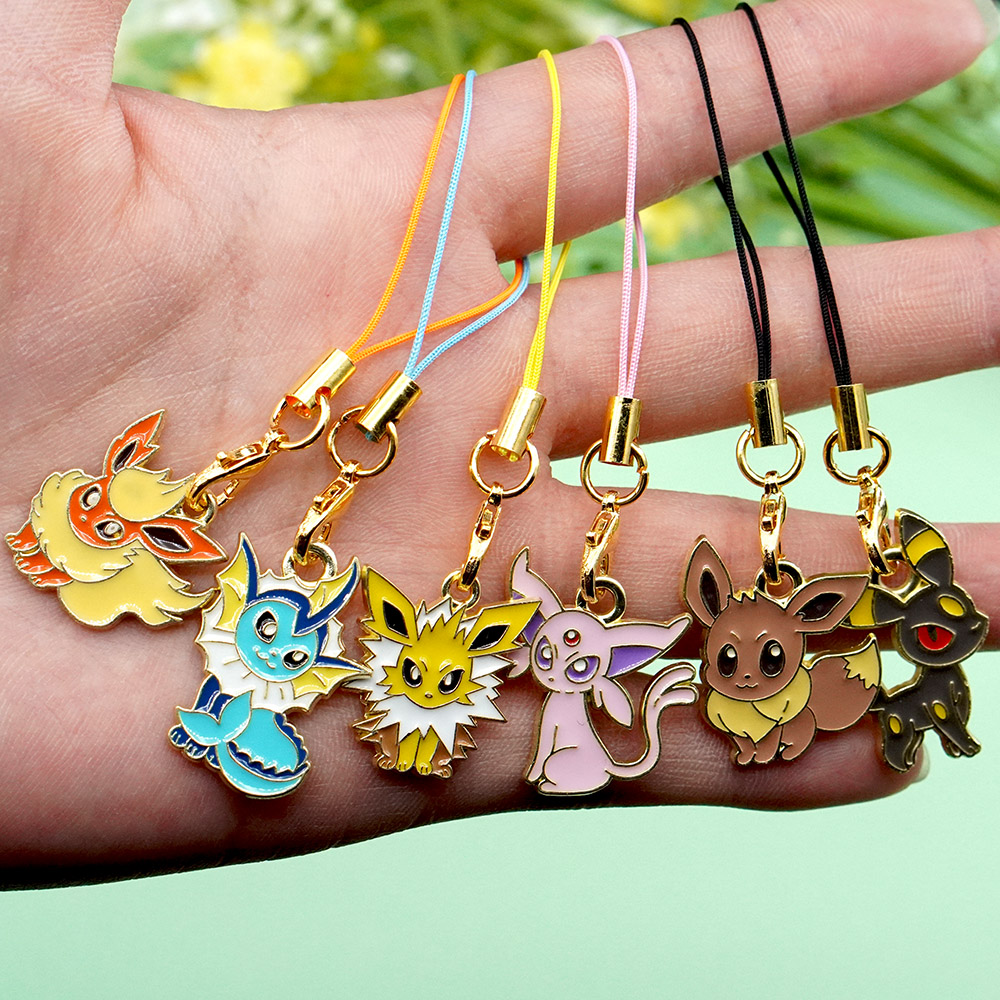 6 stuks hete anime Pokémon Eev - Evoker Cosplay Prop recensie en prijs