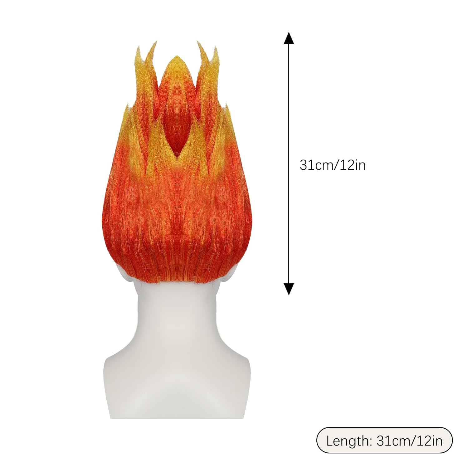 Vlamkostuumpruik Stijlvolle Vl - Cosplay Flame Prop recensie en prijs