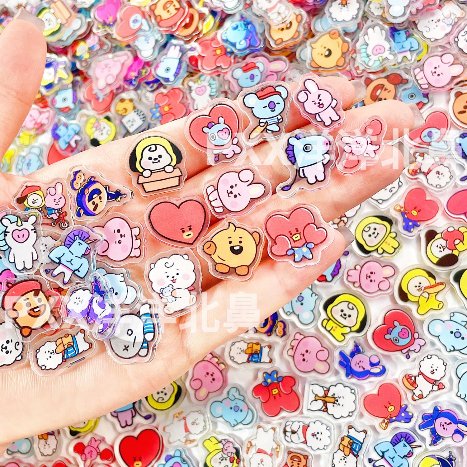 100 stuks BT21 BTS enkellaags  - Cosplay Material For Prop recensie en prijs